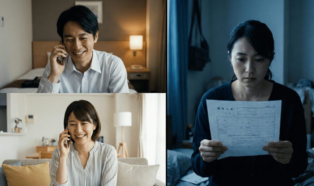 別居中の浮気で慰謝料が取れるケース・取れない件の境界線