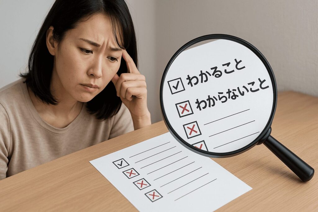まずは結論!素行調査で「わかること」「わからないこと」が一目でわかる比較表
