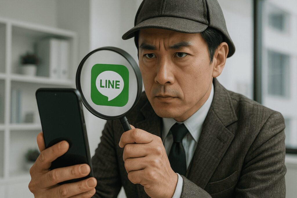 【探偵の調査術】LINEで浮気の証拠を見破る9つのチェックポイント