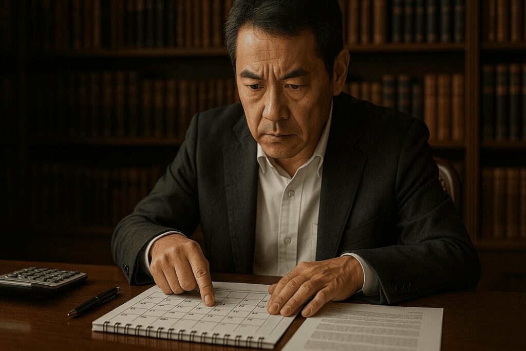 まずは結論！不貞行為の慰謝料請求、あなたの時効が一目でわかる早見表