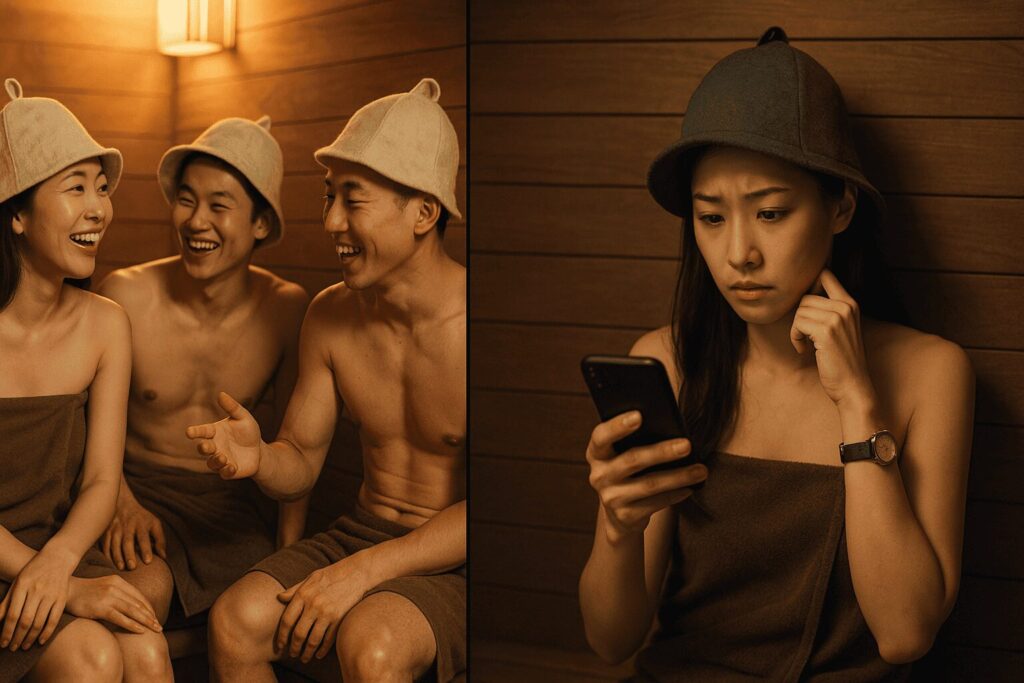 サウナ不倫と通常の「サ活」を見分ける決定的な違い