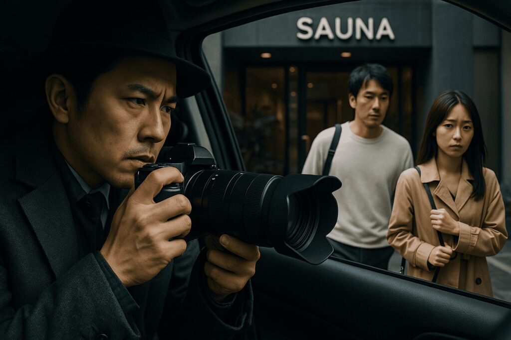 【実録】探偵が見たサウナ不倫の巧妙な手口と事例