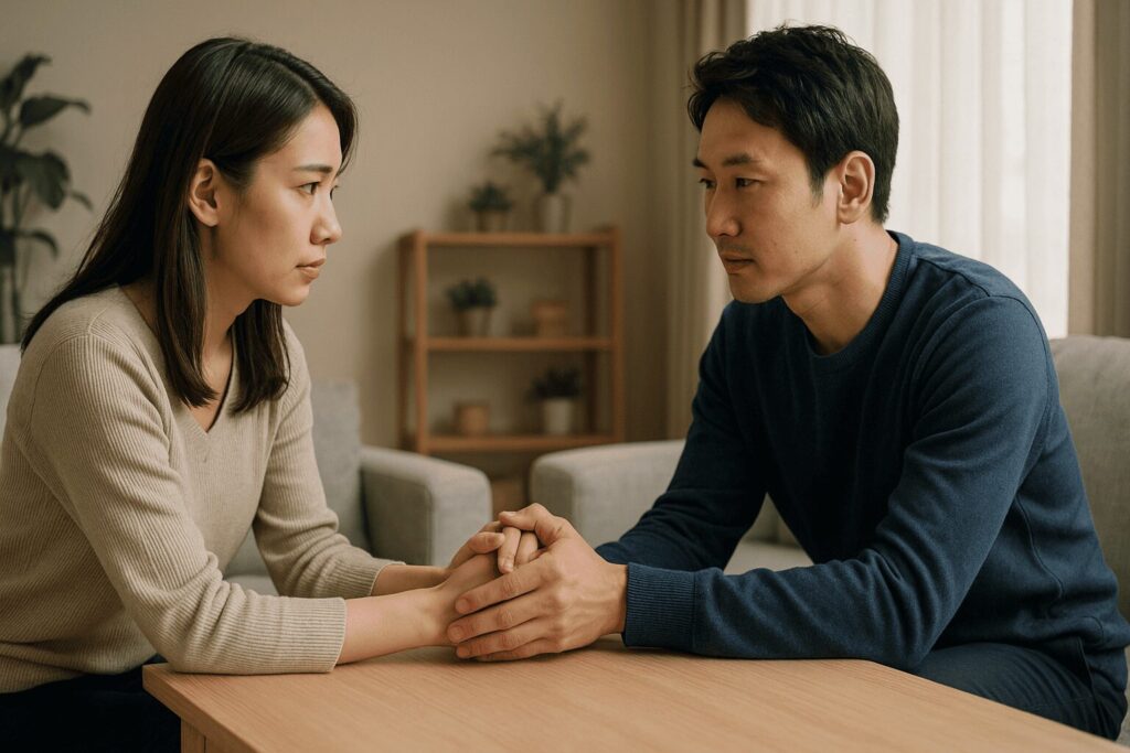 問い詰めるのはNG!冷静な対処法と関係を壊さない話し合いのコツ