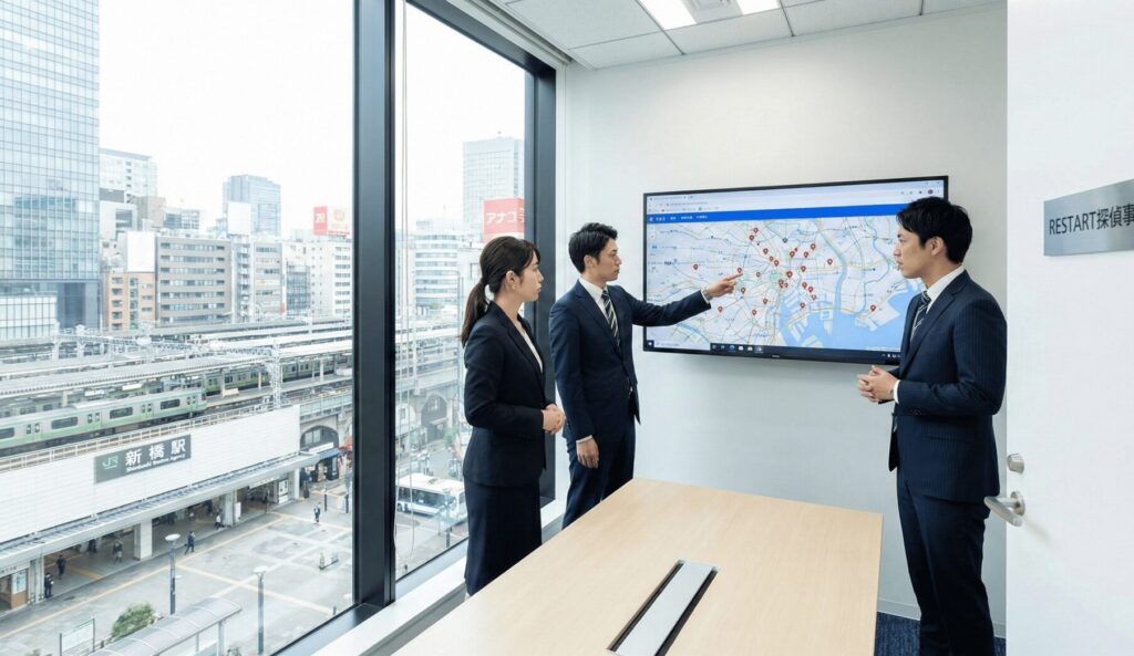 RESTART探偵事務所ならこう動く!確実な証拠を掴む調査手法