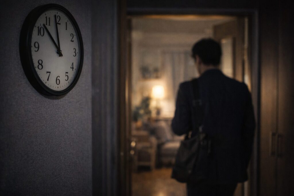 10:00 PMの静寂な帰宅