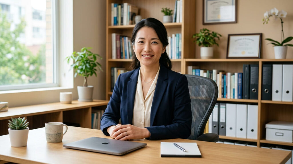 浮気調査や夫婦問題の相談を受け付けるRESTART探偵事務所のカウンセラー