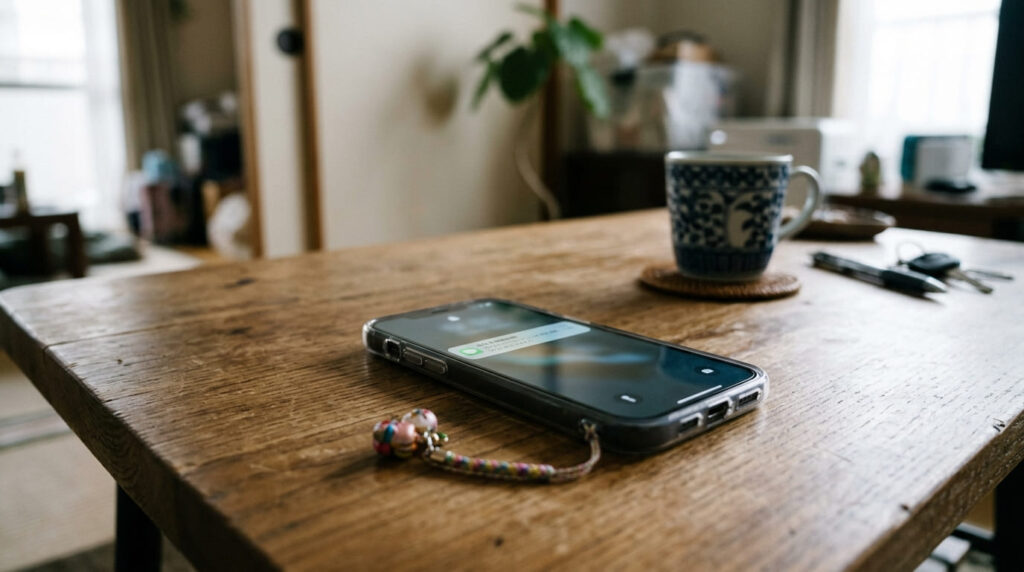 婚前調査の発覚原因となるスマートフォン管理のイメージ画像