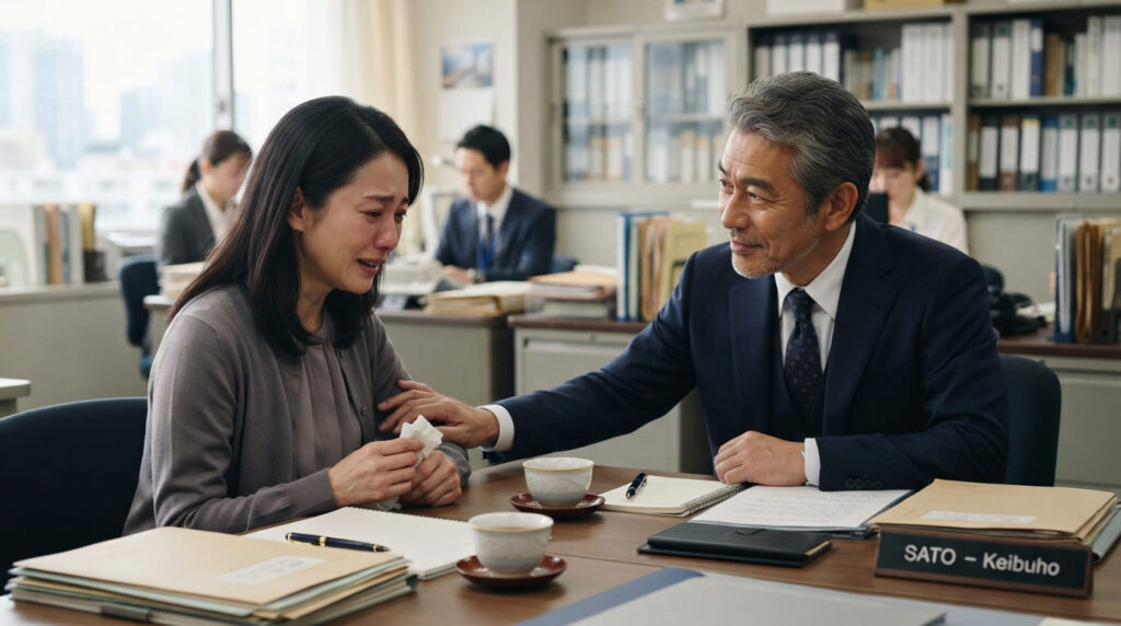 相談者に親身に寄り添いサポートを行う探偵事務所のイメージ